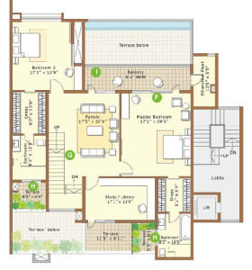 Embassy Grove Floor plan, apartments for sale in bangalore, Embassy Grove Luxury apartments,