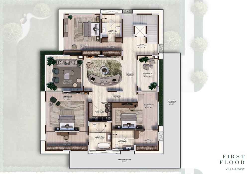 Township Site Plan — Embassy Eden Villas