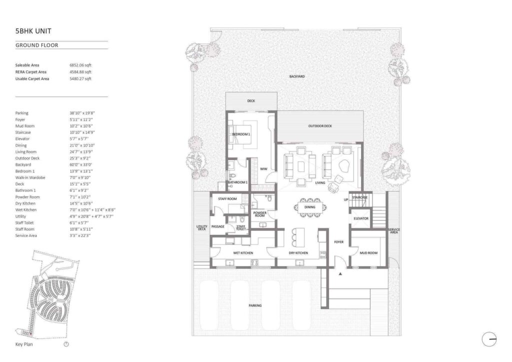 The Grand — 4 BHK · 4,362 sq.ft. — Embassy Knowledge Park Villas